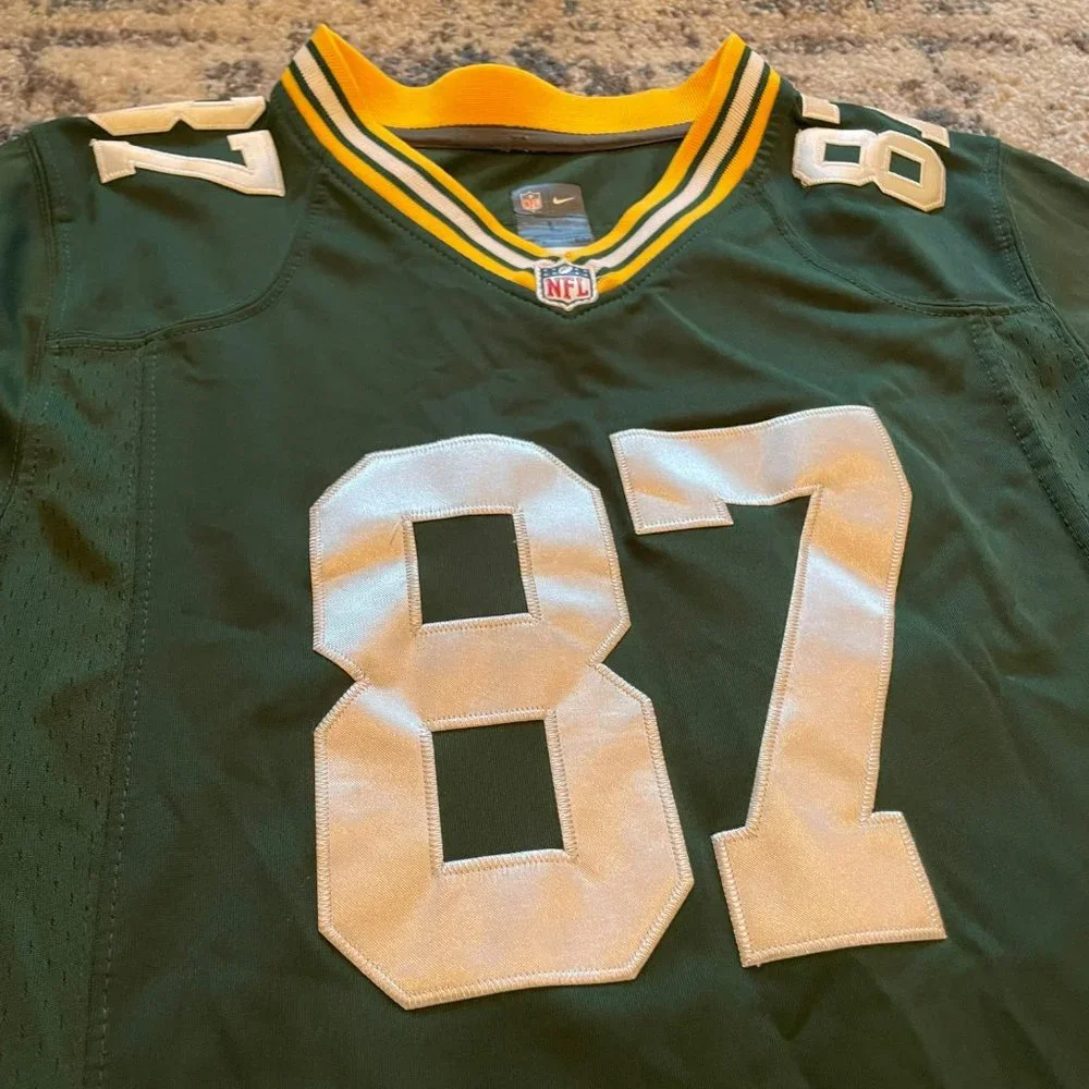 NFL | Green Bay Packers Jersey Nelson 87 Youth Large 14/16 Shirt Football Team - Picture 3 of 8